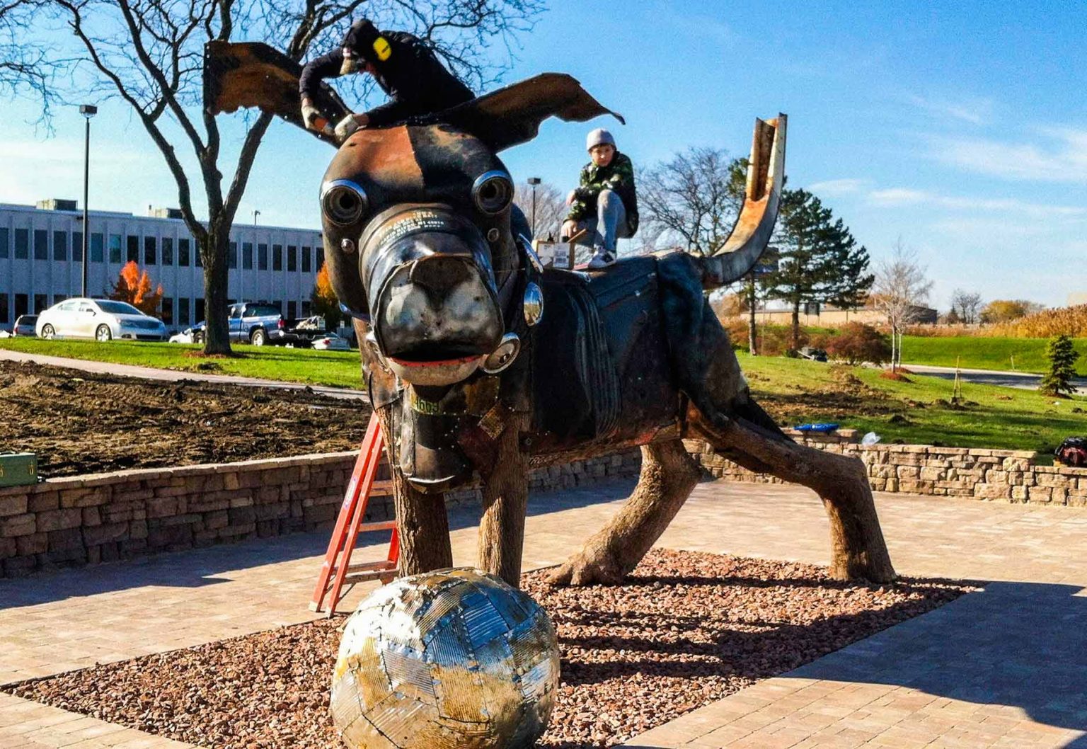 Rusty the Dog Finds New Forever Home With the City of Allen Park