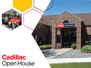 Exterior image of Cadillac Campus building.