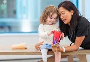 Occupational Therapist with Child