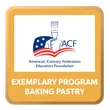 American Culinary Federation, Inc. Exemplary Program Accreditation Badge - Baking and Pastry