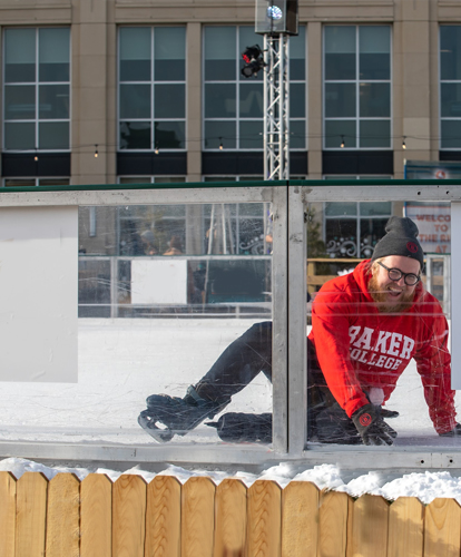 Baker College sponsors RO Ice Rink